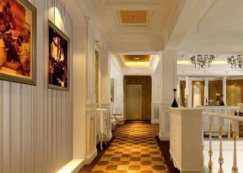 农庄网红走廊装饰图片,田园风光中的梦幻装饰画卷