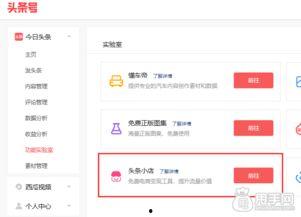 头条小店个人怎么申请